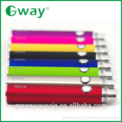 Super vapor electronic cigarette Evod, evod starter kit, evod battery factory wholesale 650 900 1100 mah